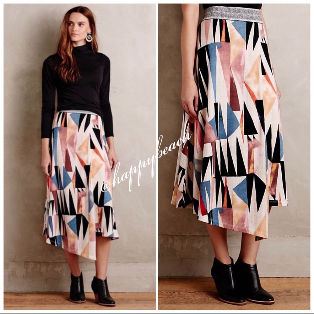 Vanessa Virginia Anthropologie Marini skirt